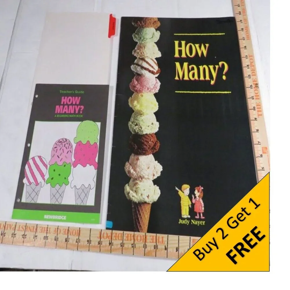 How Many BIG BOOK (almost 2 feet tall) with teacher pages CLASSROOM SIZE